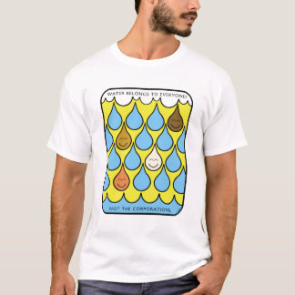 Camiseta El agua pertenece a cada uno