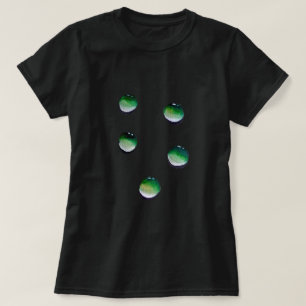 Camiseta El agua verde desemboca en el arte del agua