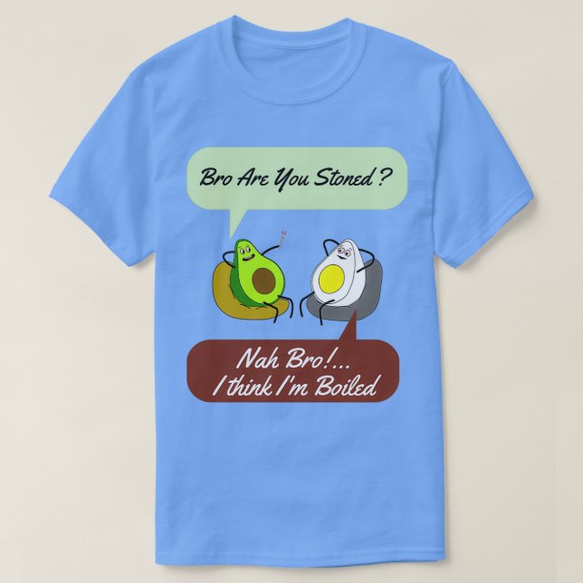 Camiseta El aguacate apedreado (Diseño del anverso)