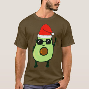 Camiseta El aguacate baila Navidades una idea divertida