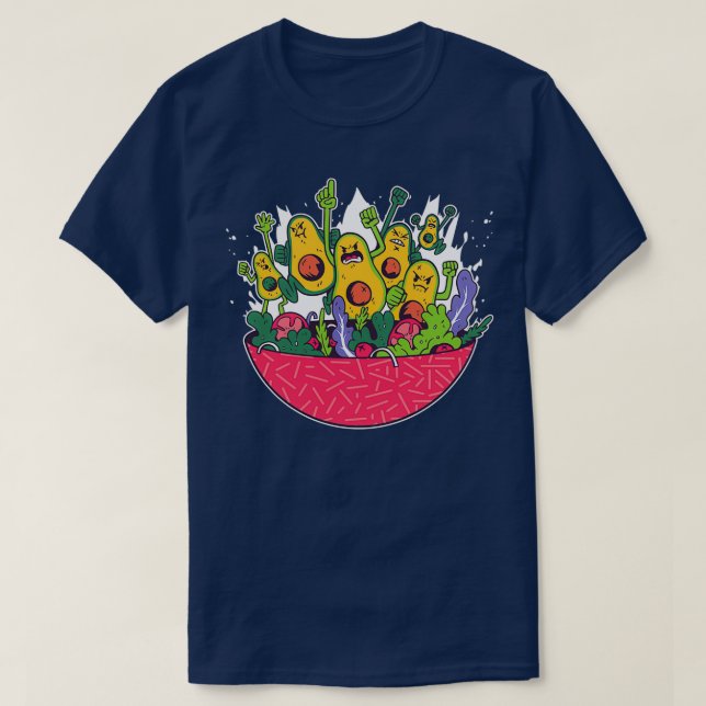 Camiseta El aguacate Foodies Classic TShirt (Diseño del anverso)