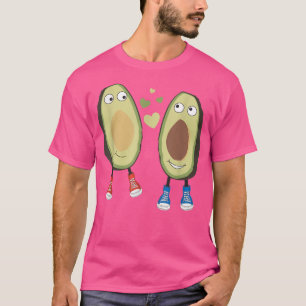 Camiseta El aguacate lindo se enamora