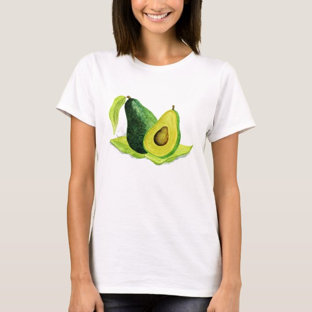 Camiseta El aguacate verde sigue siendo la fruta de la vida (Anverso)