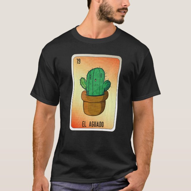 Camiseta EL Aguado Mexican Slang Lottery Bingo Cards   (Anverso)