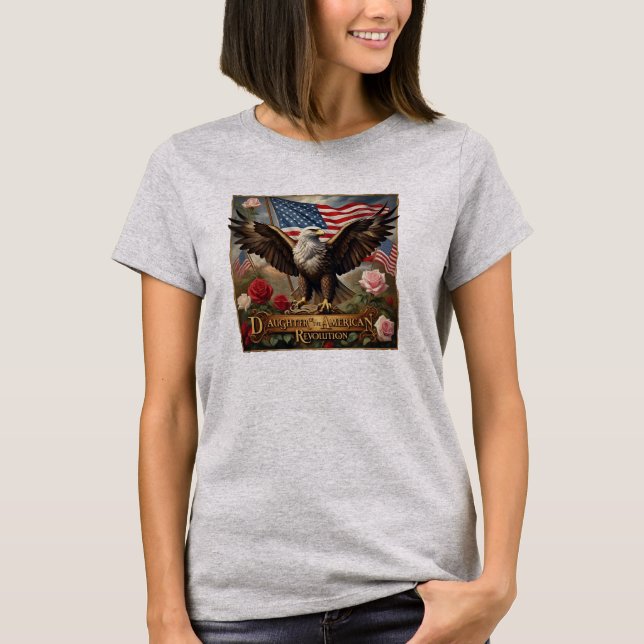 Camiseta El águila de la hija la historia de la Revolución  (Anverso)