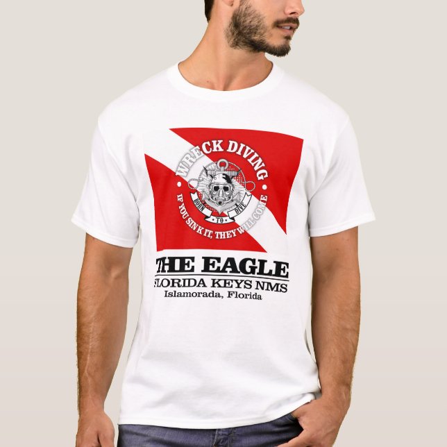 Camiseta El águila (los mejores restos) (Anverso)