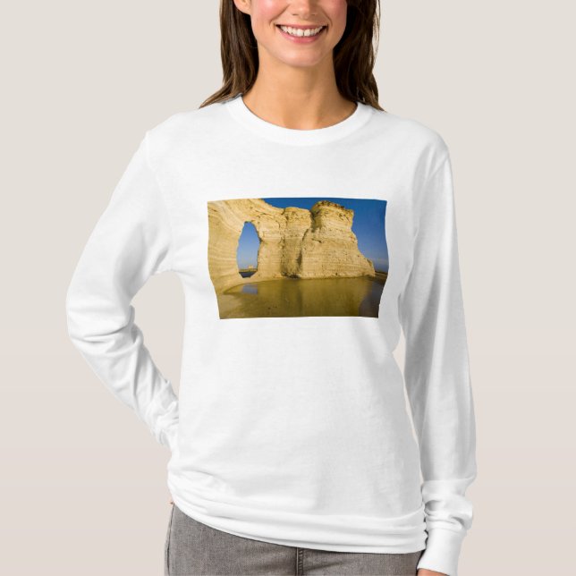 Camiseta El agujero clave del monumento roca también conoci (Anverso)