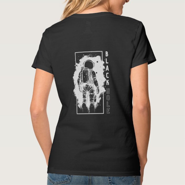 Camiseta El agujero negro (Reverso)
