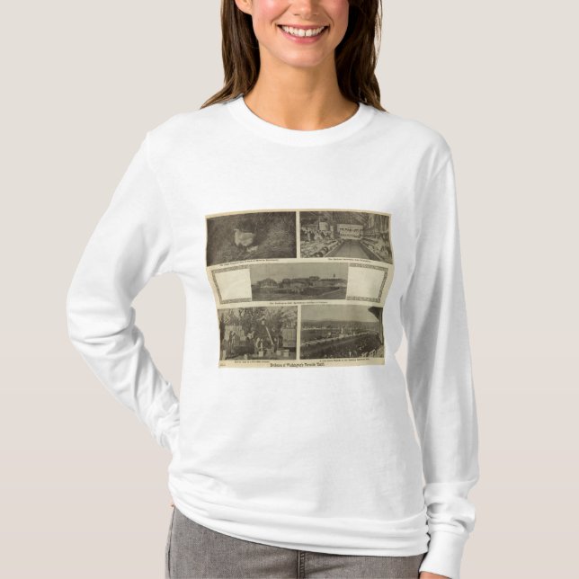 Camiseta El ahorro versátil de Washington (Anverso)