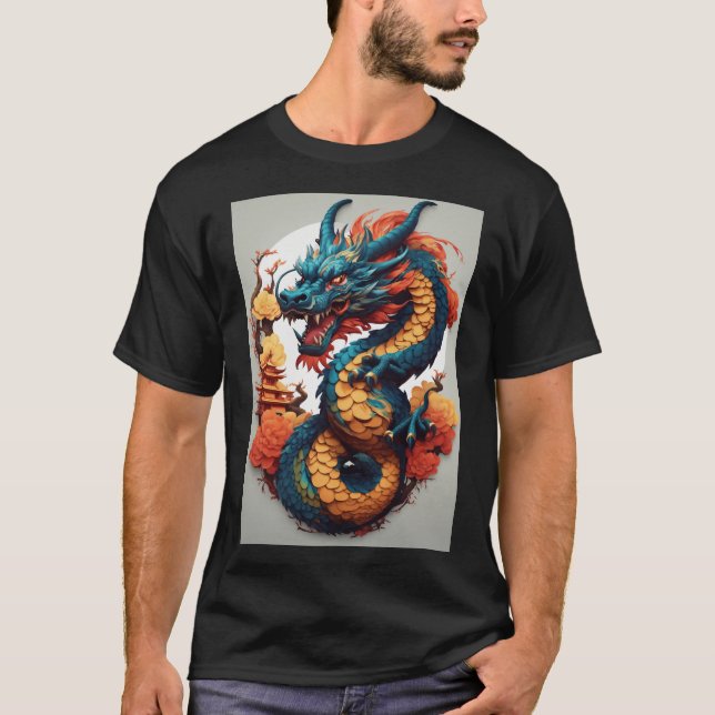 Camiseta El aire arcoiris de Dragon: Diseños caprichosos de (Anverso)