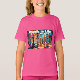 Camiseta El ajedrez es la vida - Juguemos