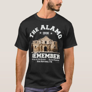Camiseta El ALAMO 1836 Recuerda