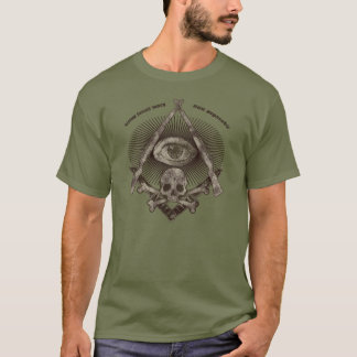 Camiseta El albañil principal moderno apenó M1 Garand y