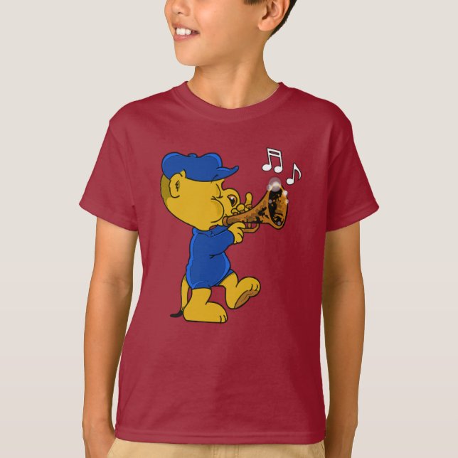 Camiseta ¡El alboroto musical de Ferald! (Anverso)