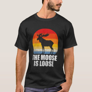 Camiseta El Alce Está Suelto Alaska Moose