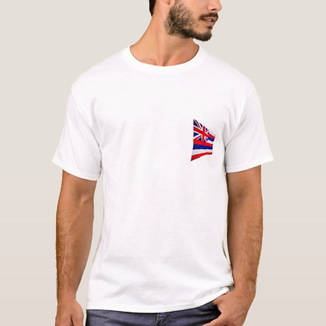 Camiseta El alcohol de la hawaiana (Anverso)