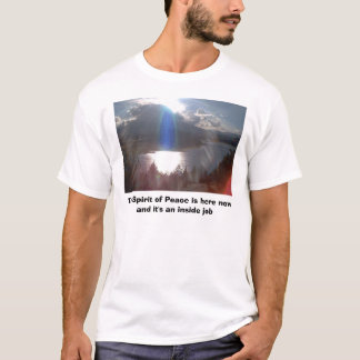 Camiseta El alcohol de la paz ahora está aquí e i…