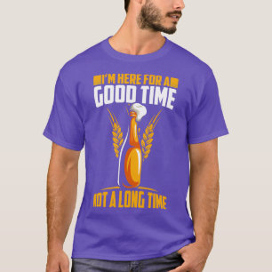 Camiseta El Alcohol Ix27m Aquí Para Un Buen Regalo De Cerve