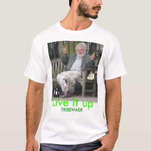 Camiseta el alcohólico, vive él para arriba, TRIBEWAER