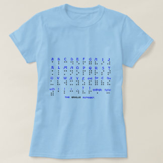 Camiseta El alfabeto de Braille