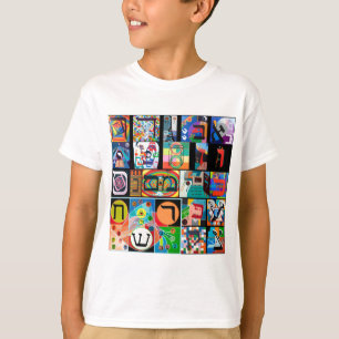 Camiseta El alfabeto hebreo - alephbet
