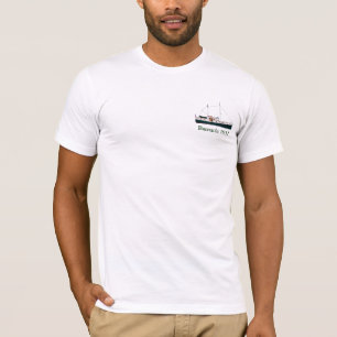Camiseta El algodón cabido T de los hombres de la lapa 193