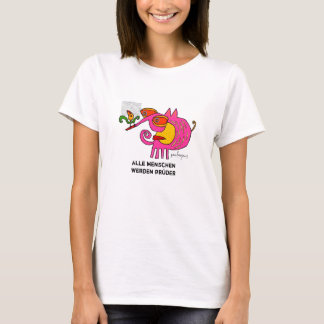 Camiseta el ´alle menschen werden el bruder´