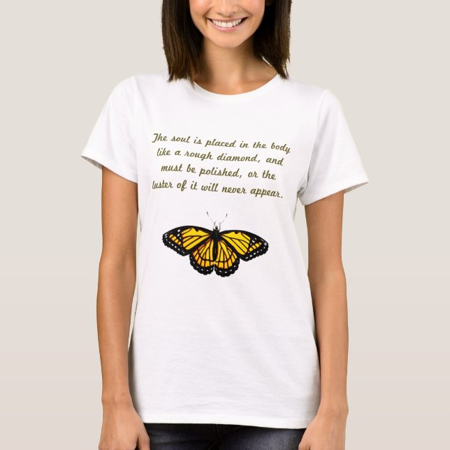 Camiseta El Alma Se Coloca En El Cuerpo (Anverso)