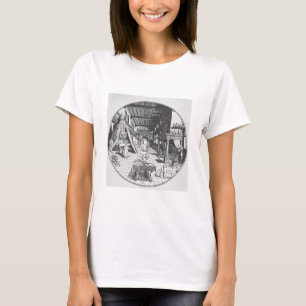 Camiseta El alquimista en su laboratorio, de 'Amphitheatr