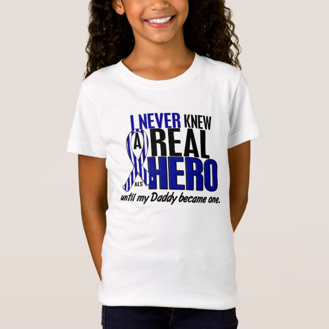 Camiseta El ALS nunca conocía a un papá del héroe 2 (Anverso)