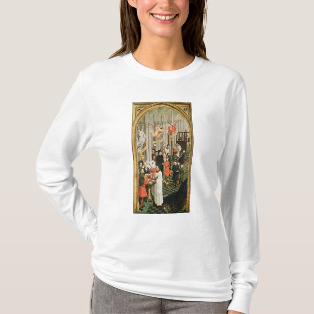 Camiseta El Altarpiece de siete sacramentos (Anverso)