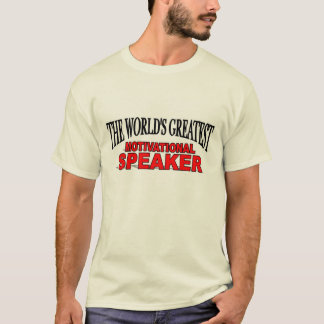 Camiseta El altavoz de motivación más grande del mundo