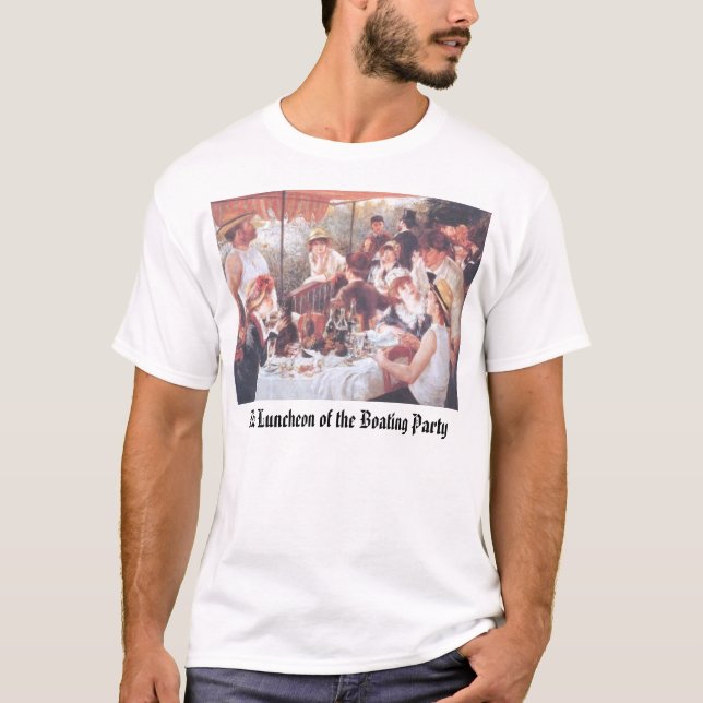 Camiseta El alumerzo del fiesta del canotaje, el alumerzo… (Anverso)