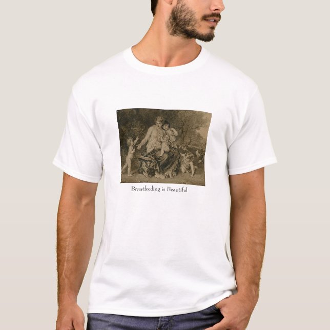 Camiseta El amamantamiento es hermoso (Anverso)