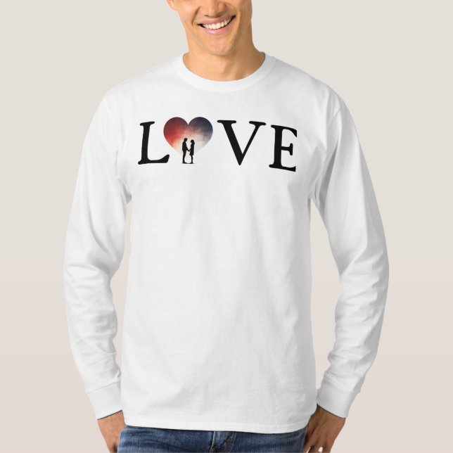 Camiseta El amanecer del amor (Anverso)