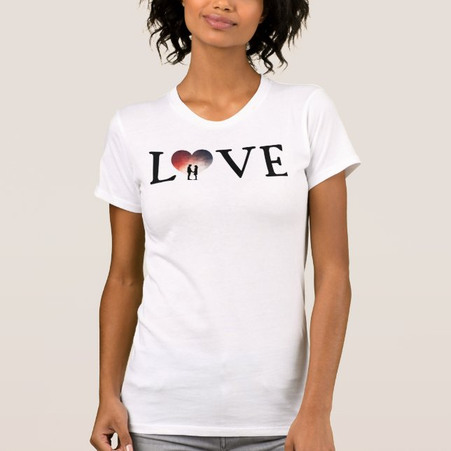 Camiseta El amanecer del amor (Anverso)