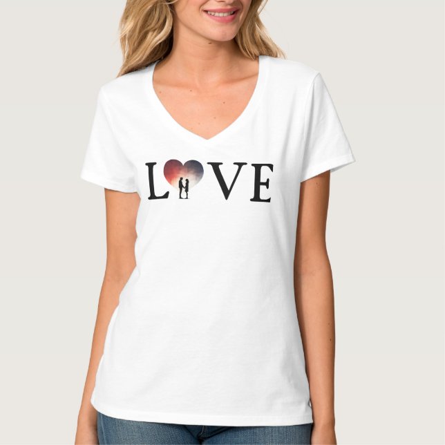 Camiseta El amanecer del amor (Anverso)