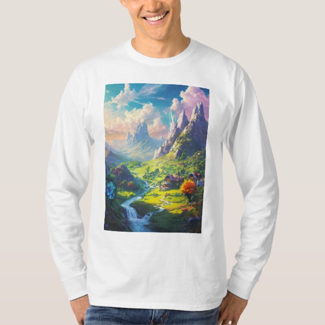 Camiseta El amante de la naturaleza (Anverso)