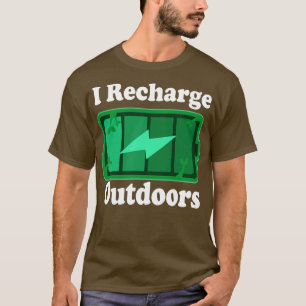Camiseta El amante de la naturaleza del camping
