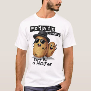 Camiseta El amante de la patata no sea un detector