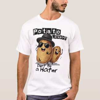 Camiseta El amante de la patata no sea un detector
