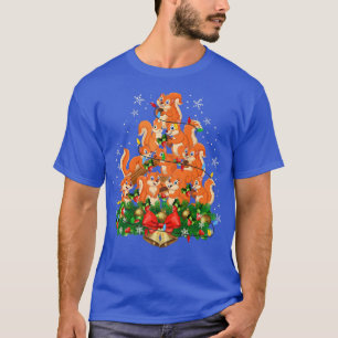 Camiseta El amante de los animales Chipmunk ardilla árbol d