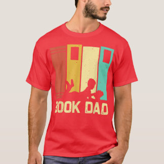 Camiseta El amante de los libros divertidos diseña a papá L