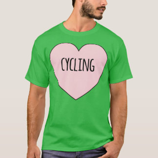 Camiseta El amante del ciclismo me encanta el orgullo cicli