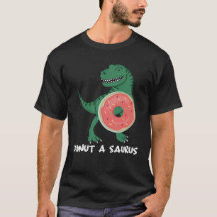 Camiseta El amante del Dino de los dinosaurios donut
