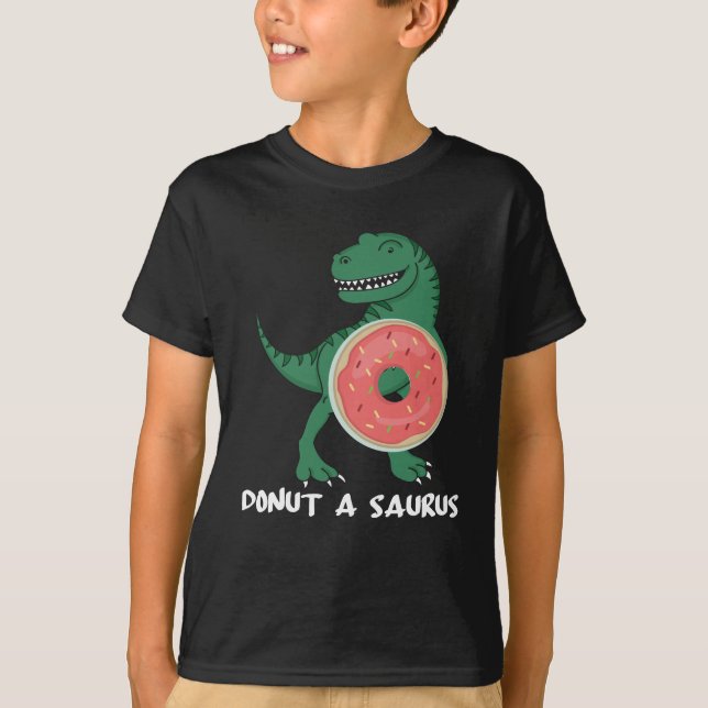 Camiseta El amante del Dino de los dinosaurios donut (Anverso)