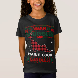 Camiseta El amante del gato de Maine Coon, lindo gato, Navi