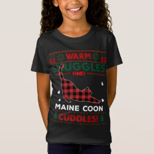 Camiseta El amante del gato de Maine Coon, lindo gato, Navi