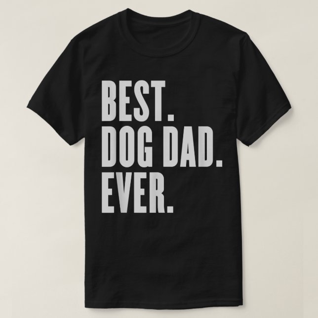 Camiseta El amante del perro es gracioso, el mejor padre de (Diseño del anverso)