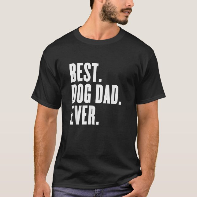 Camiseta El amante del perro es gracioso, el mejor padre de (Anverso)